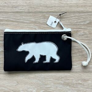 Sea Bags // Polar Bear wristlet